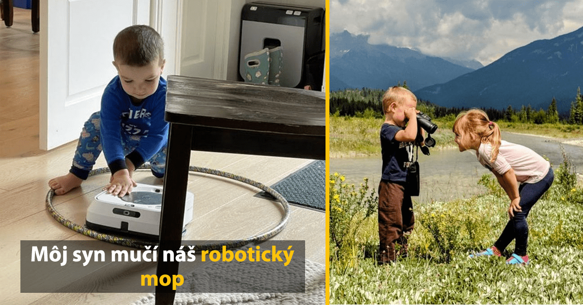 10+ vtipných fotografií v hlavnej úlohe s deťmi, ktoré majú svoj vlastný svet