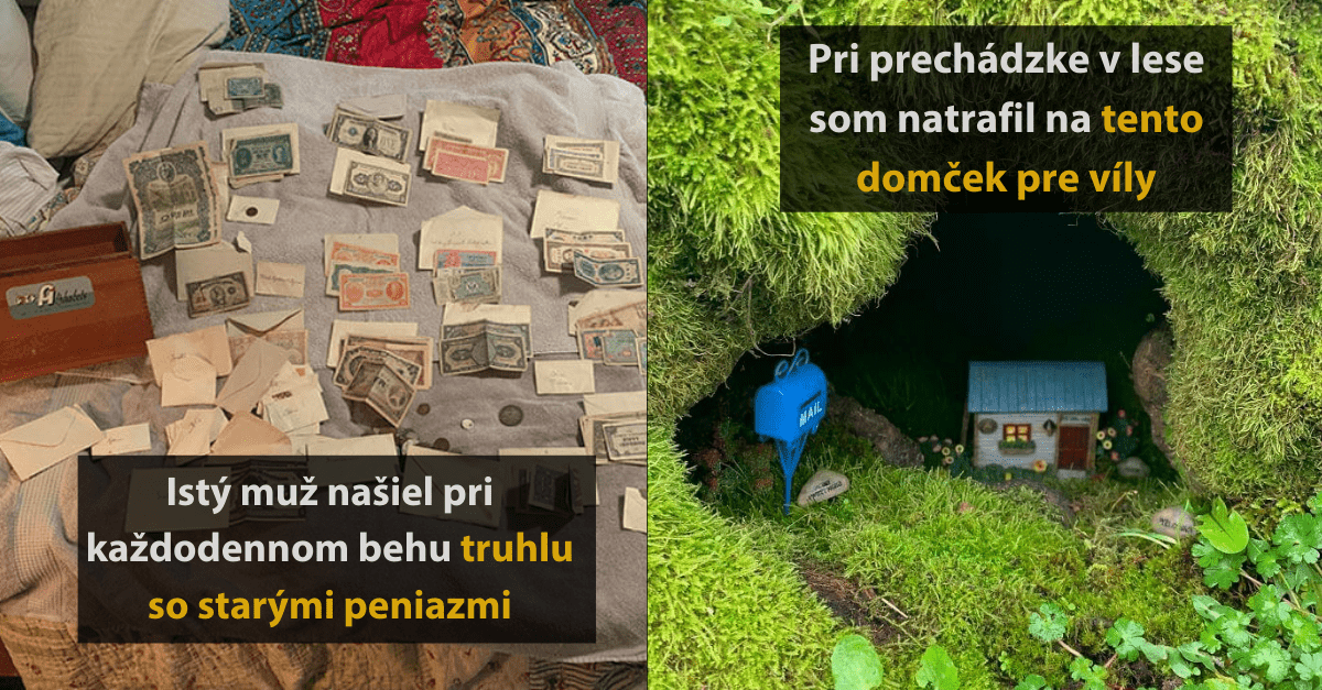 20 zaujímavých pokladov, ktoré ľudia objavili pri bežných činnostiach