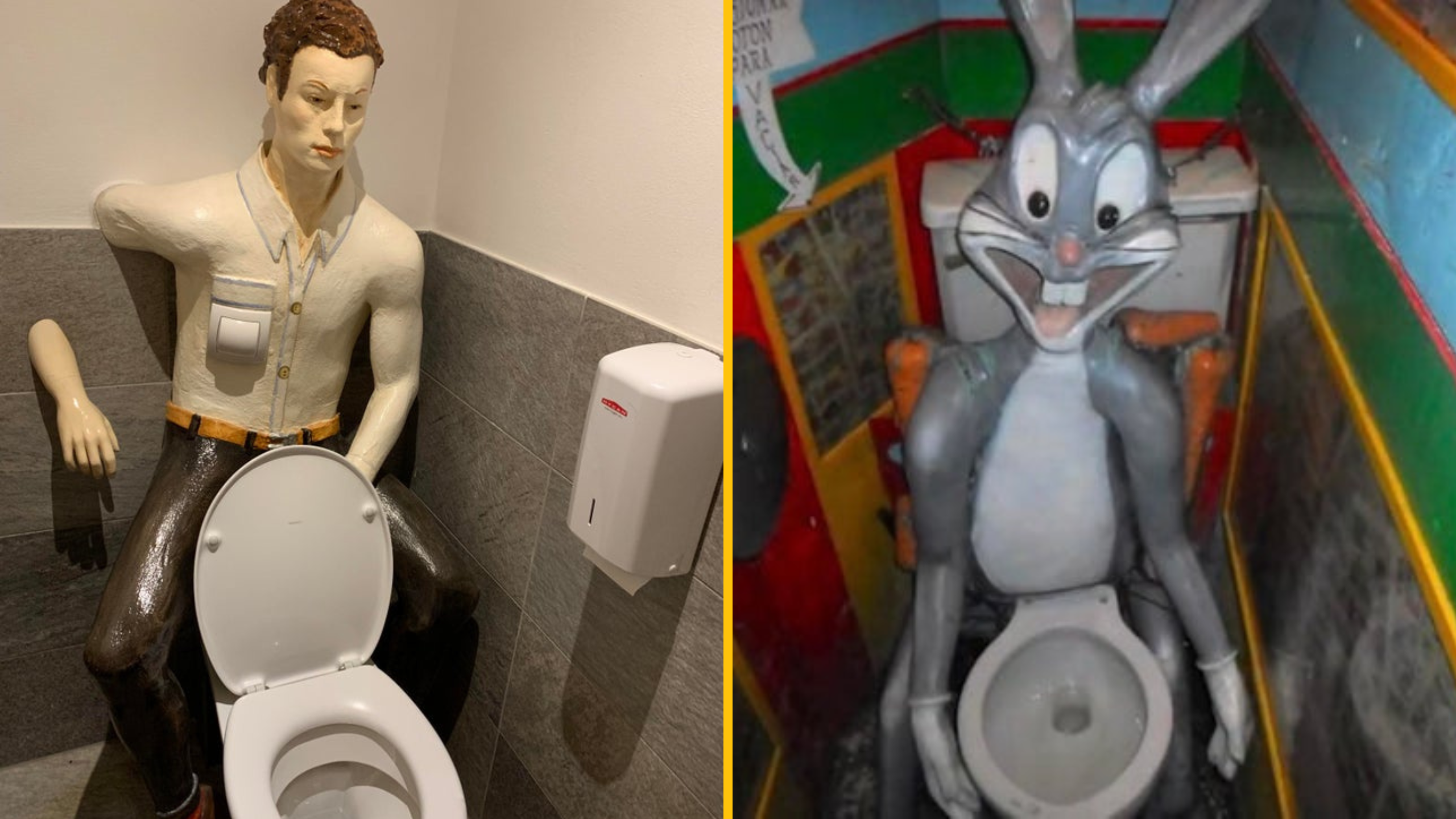 9 príšerných toaliet, ktoré vás donútia zadržať potrebu