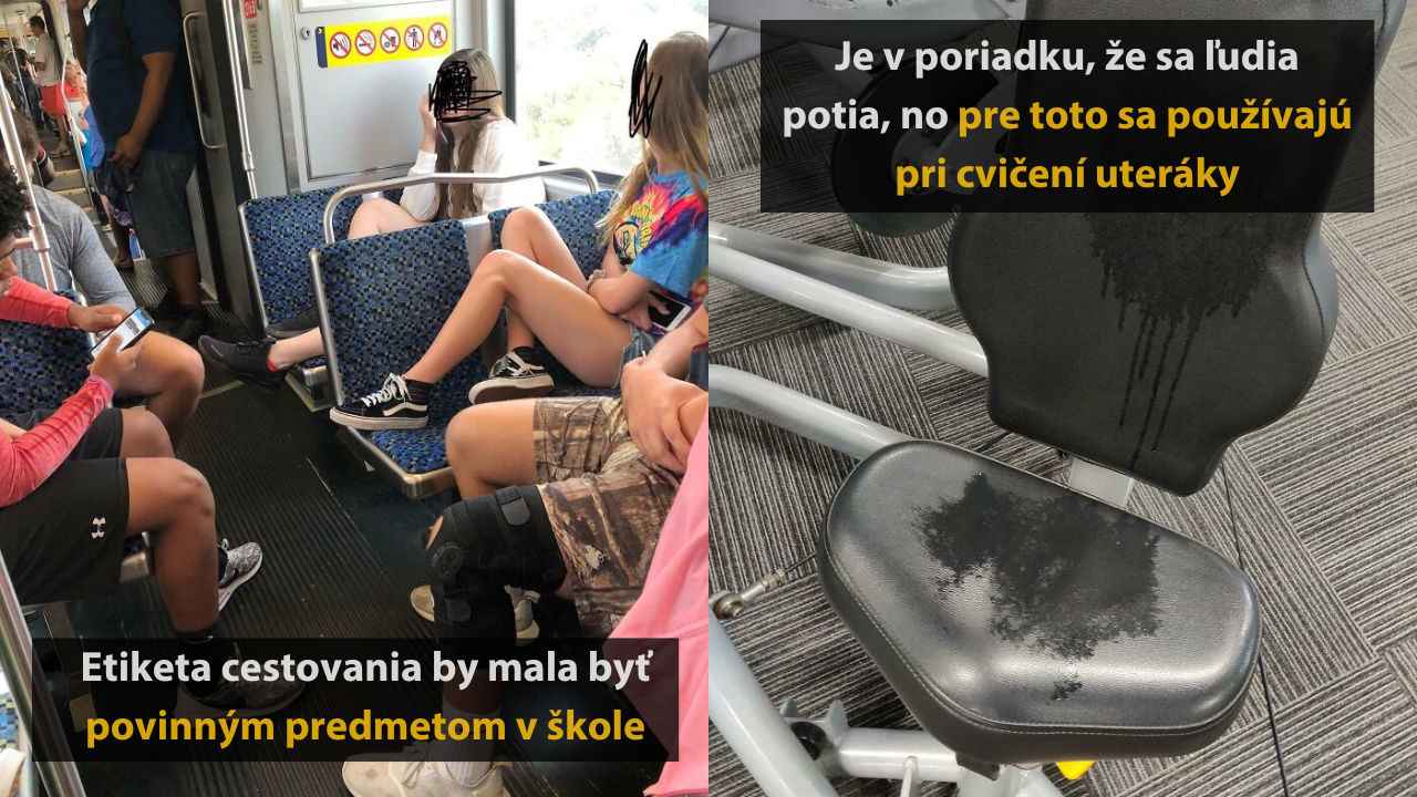 10 zlých ľudských zvykov, ktoré každého normálneho človeka privádzajú do nepríčetnosti #2