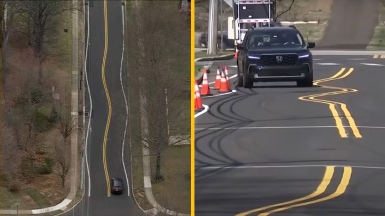 Mesto v USA zaviedlo zvlnené dopravné pruhy, aby spomalilo motoristov