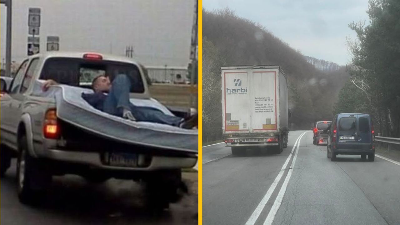 10 vtipných fotiek ľudí, ktorým by mali okamžite zobrať vodičský preukaz #8