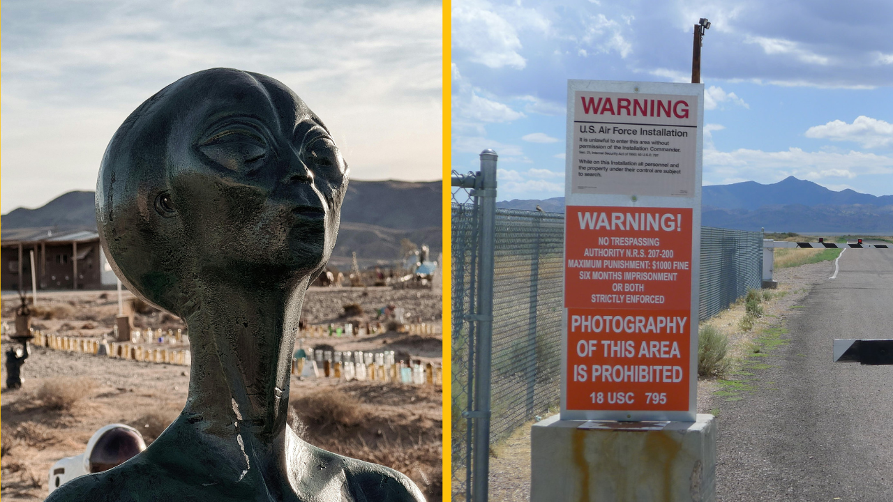 Pozrite si novú tajomnú vežu v známej AREA 51, ktorá vyvoláva otázky o mimozemskej technológii