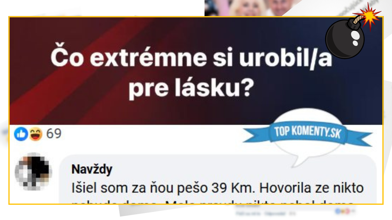 Bomby zo sociálnych sietí #1163 – Slovák urobil jednu extrémnu vec pre lásku, ktorú neskôr oľutoval