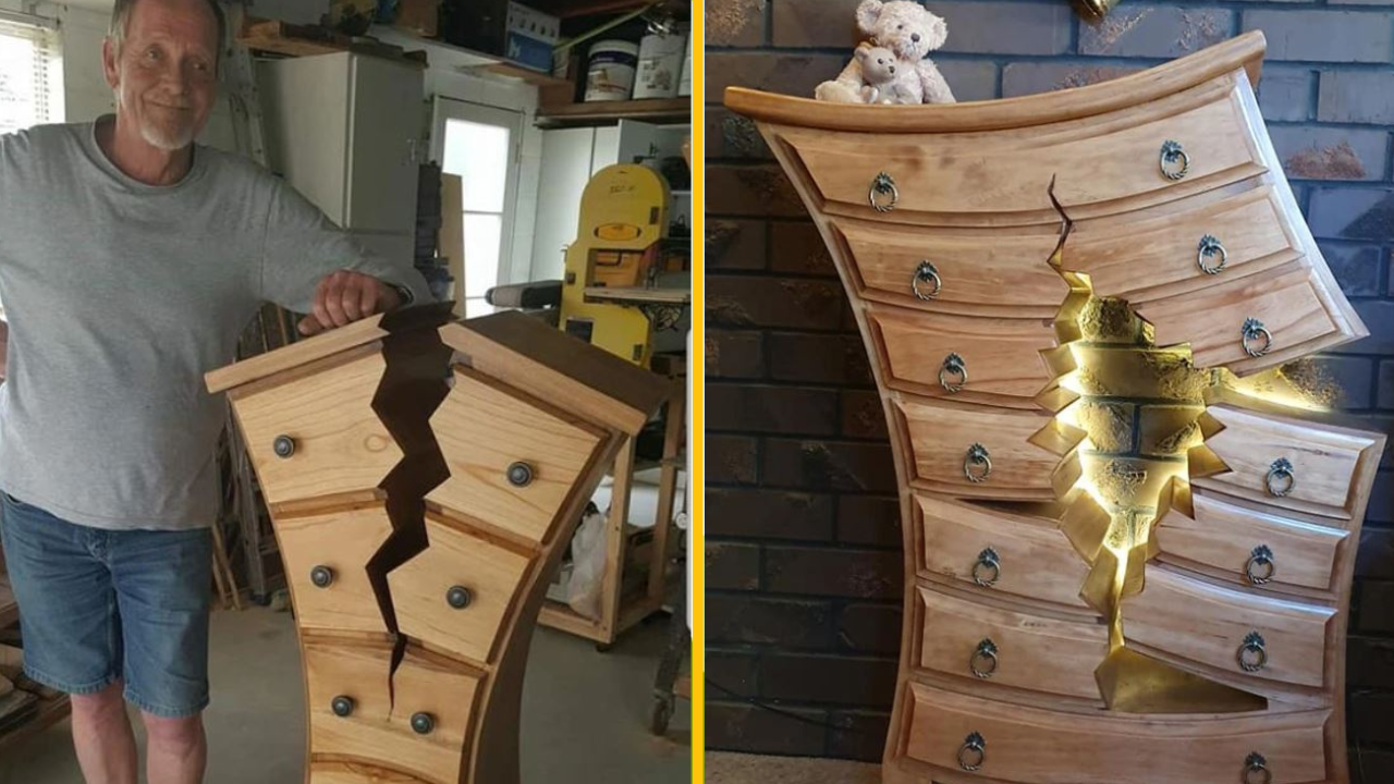 Stolár z Nového Zélandu premieňa nábytok na rozprávkové diela