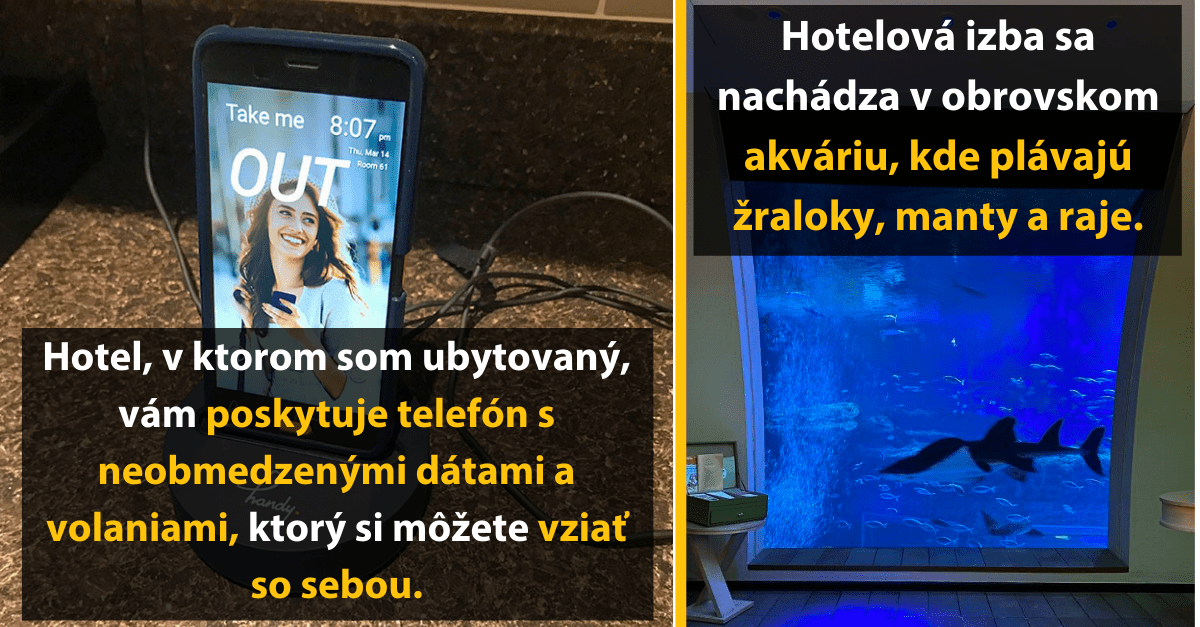 14 hotelov, ktoré vedia ako zaujať svojich návštevníkov