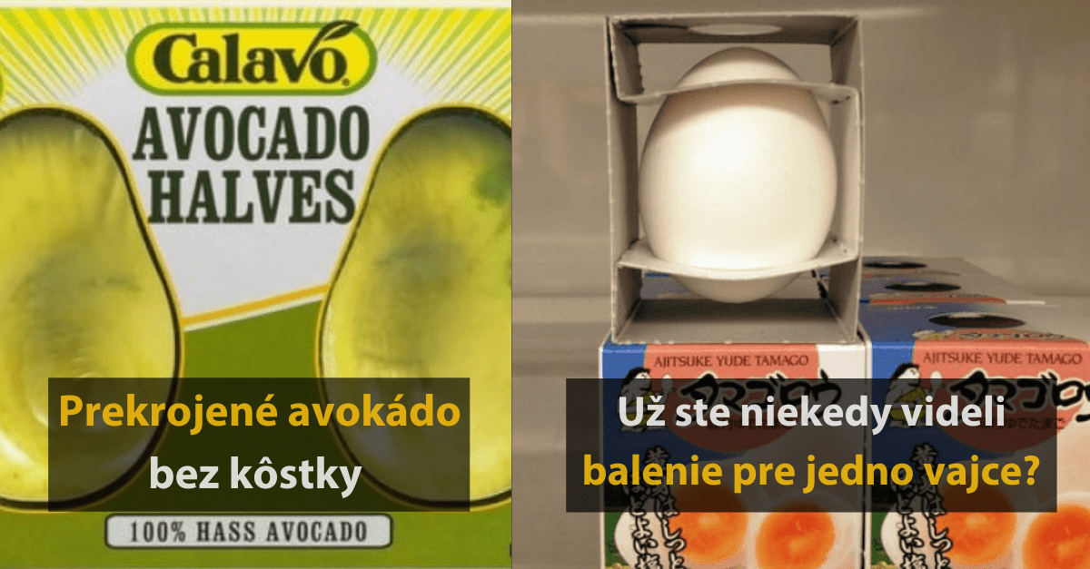 16 úplne zbytočných obalov produktov, ktoré sme nikto nepotrebovali