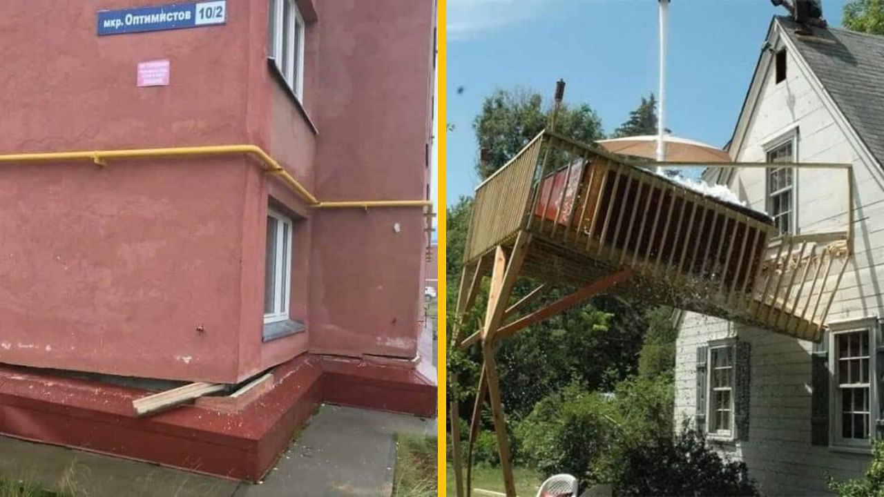 10 fotiek stavbárskych failov, kedy majstri nedomysleli svoju robotu #3