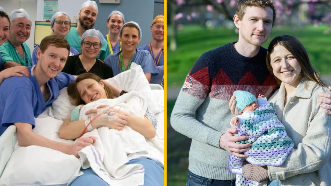 Žena porodila dieťa po tom, čo dostala maternicu svojej sestry