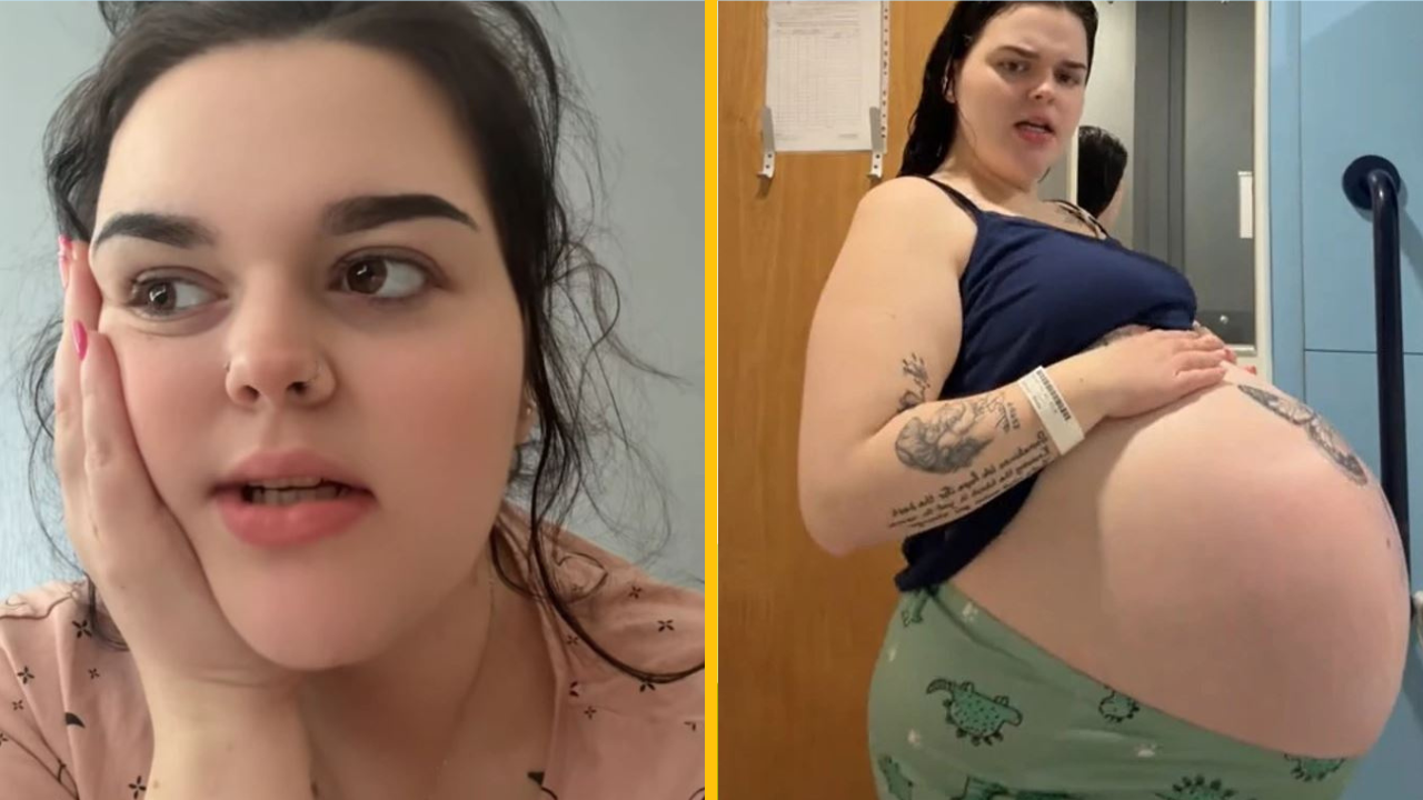 Budúca mamička vyvolala rozruch svojím obrovským bruchom a odhalila pravý dôvod, ktorý sa za ním skrýva