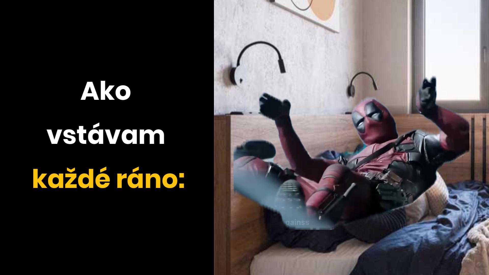 „Si mladý, určite sa cítiš skvelo“