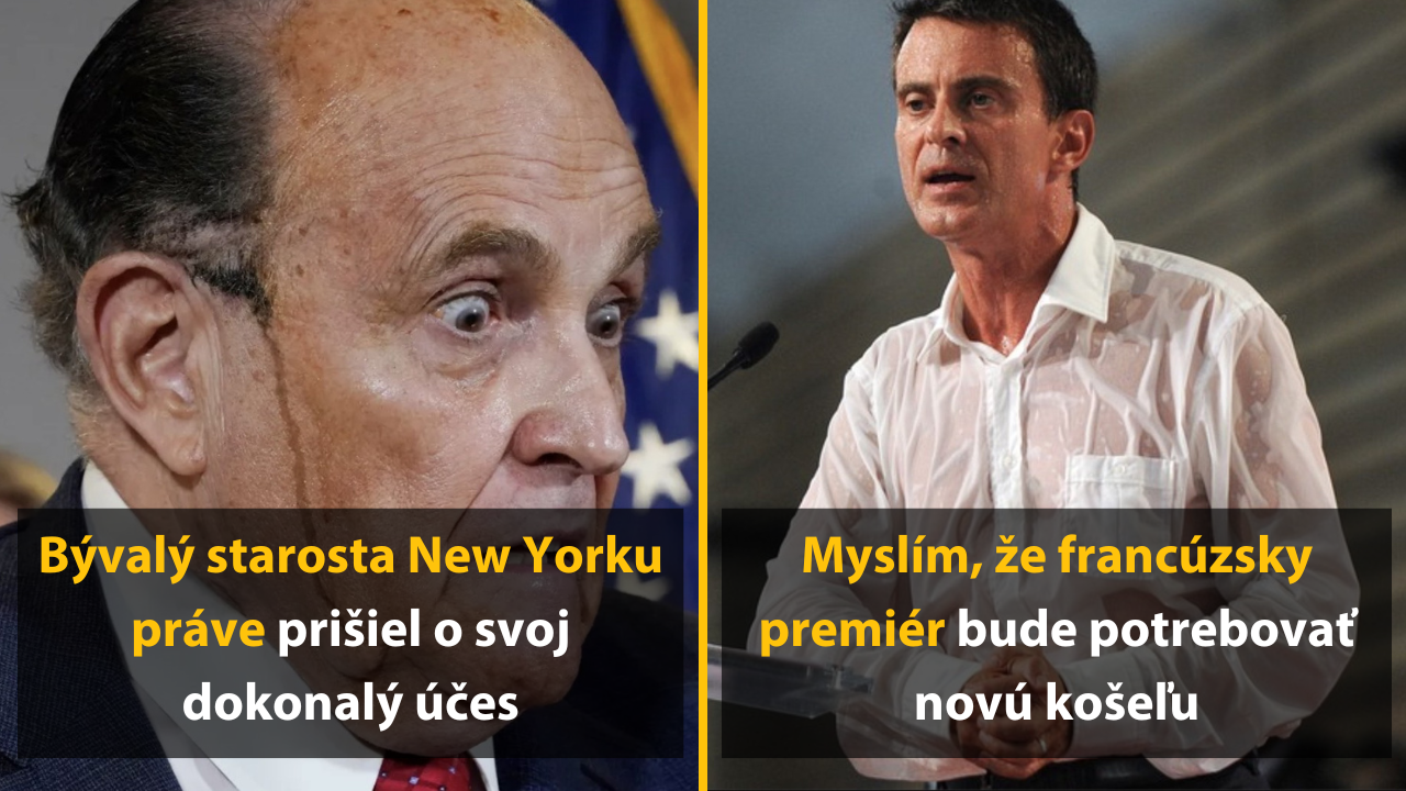 10 horúcich momentov, keď politikom doslova stekal pot