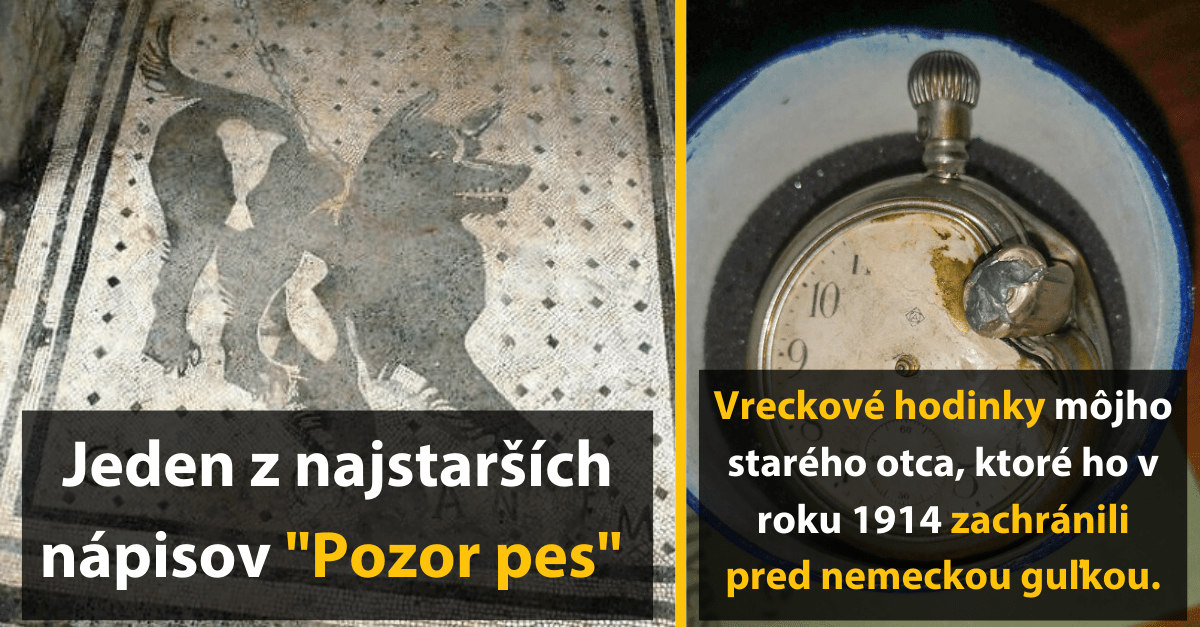 13 fotografií obyčajných vecí, na ktorých sa poriadne podpísal čas