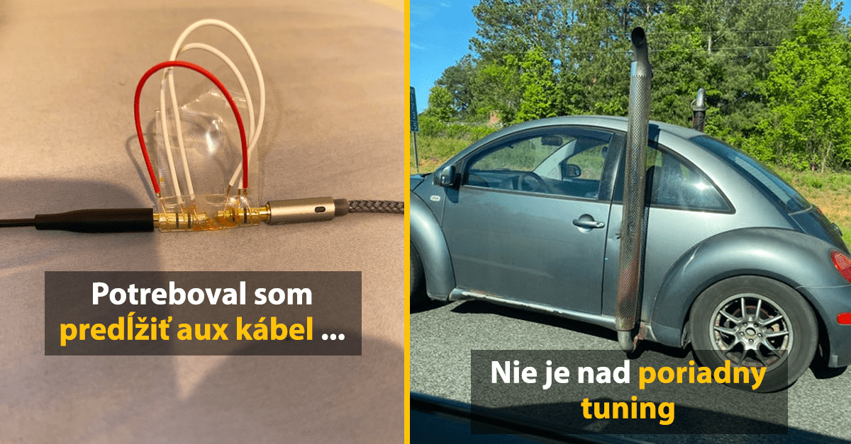 15 pofidérnych vynálezov, ktoré vymyslí iba skutočný domáci kutil