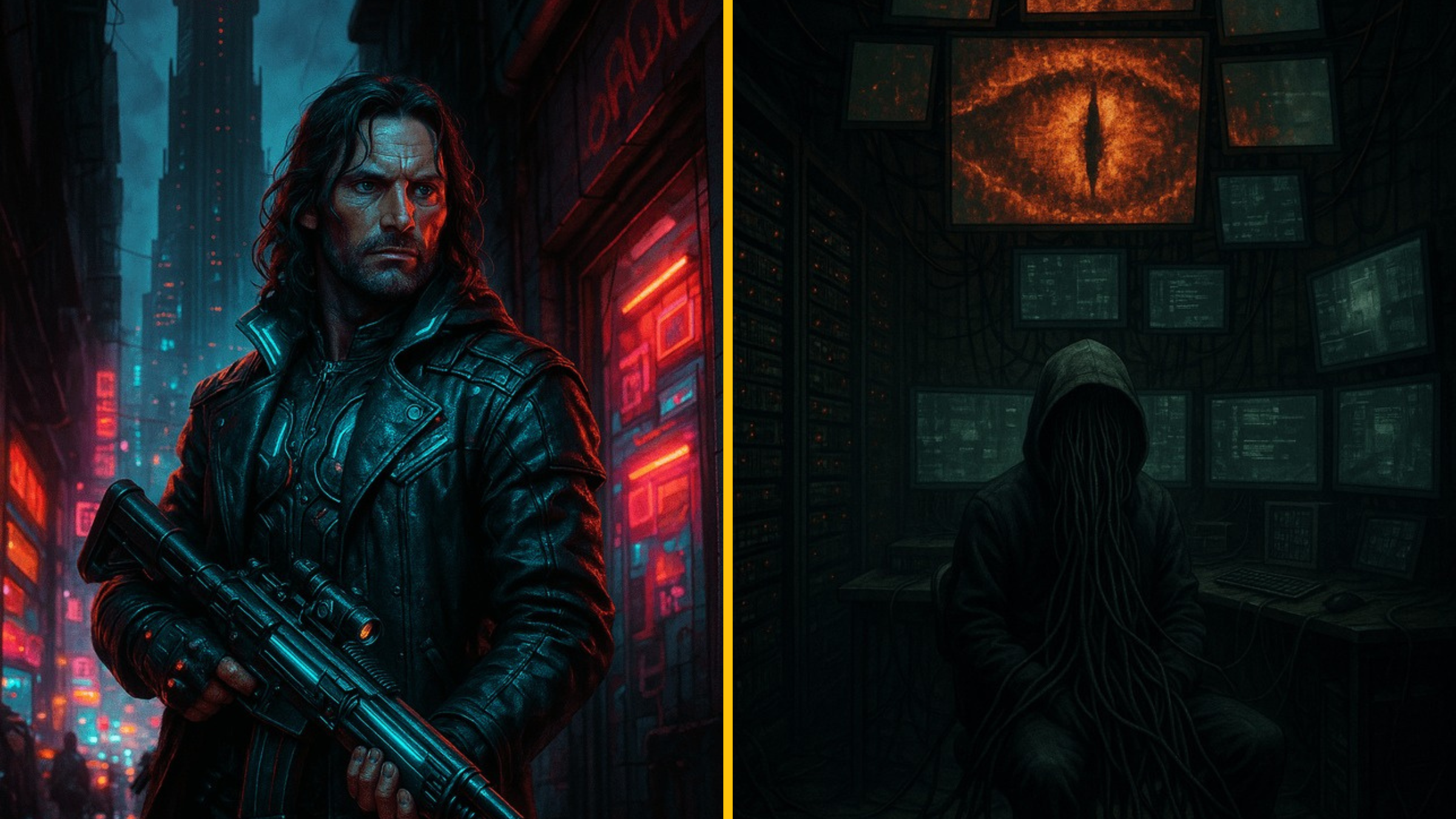 Pán prsteňov vo svete Cyberpunku 2077: 12 obrázkov od ChatGPT