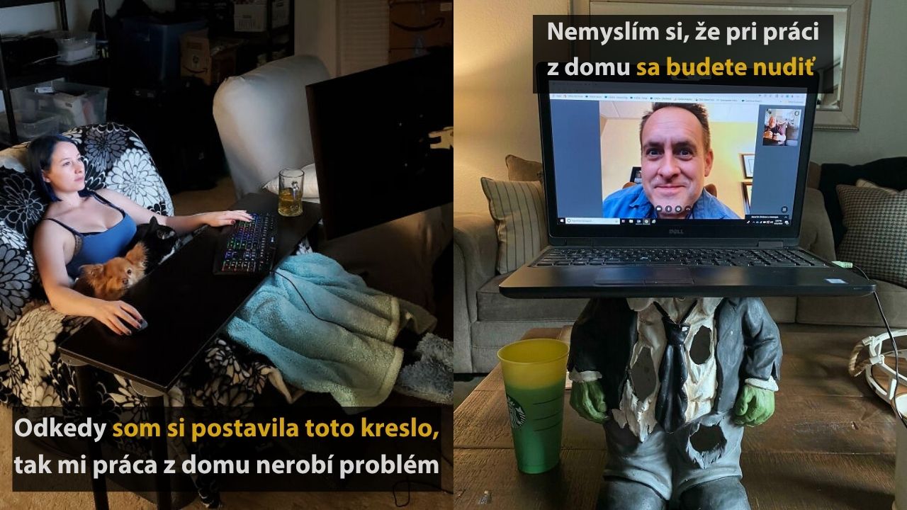 10 fotografií, ktoré vtipne a trefne opisujú, že aké je to pracovať z domu #3