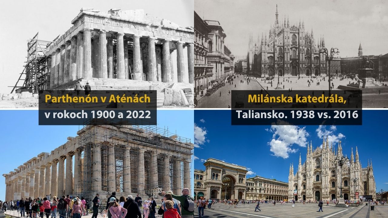 Z minulosti do súčasnosti: miesta, ktoré sa zmenili v priebehu rokov #3