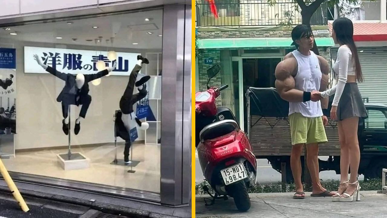 10 vtipných fotiek, s ktorými už na 1. pohľad nie je niečo v poriadku