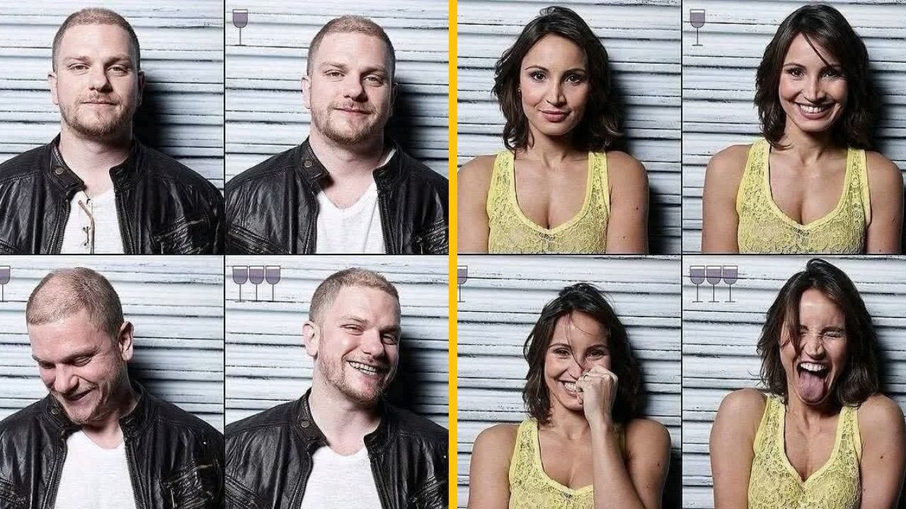 10 funny fotografií ľudí, ako sa zmenili po treťom pohári vína