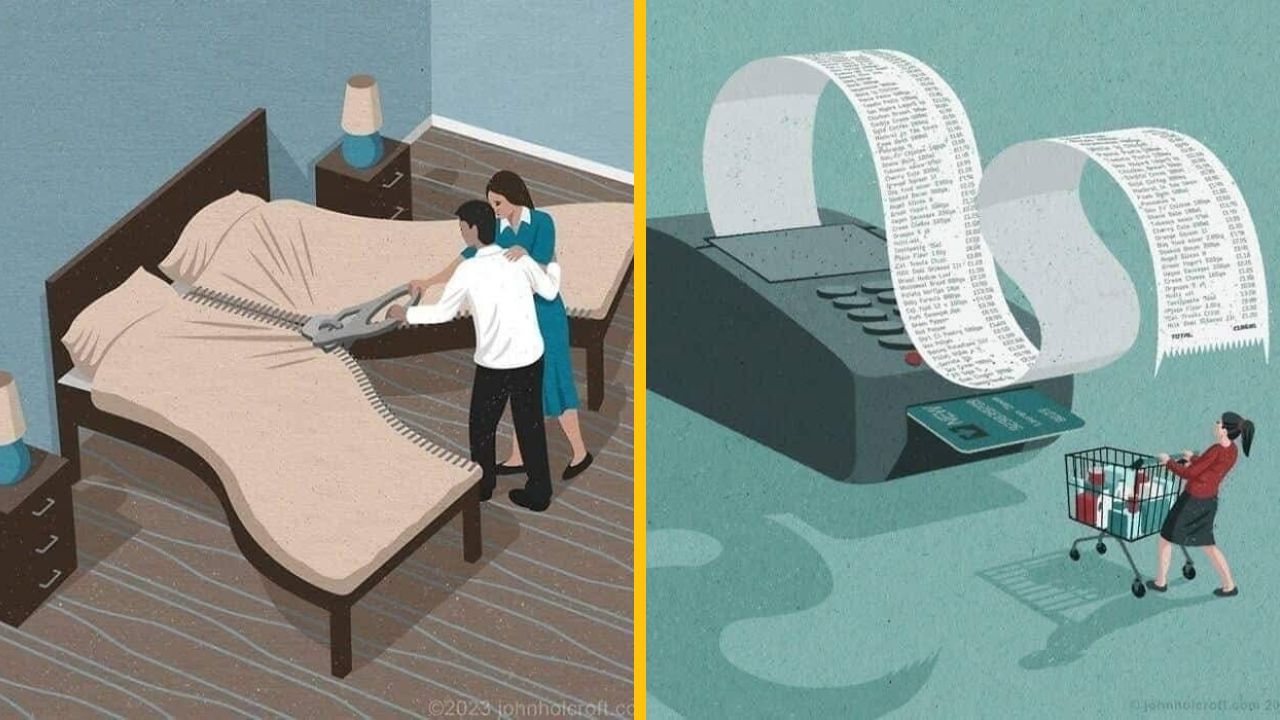 15 krásnych a zároveň hlbokých ilustrácií, ktoré ukazujú skutočnú realitu dnešného sveta #11