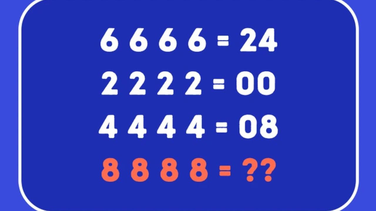 Matematická úloha len pre najlepších: Pozrite si čísla a vypočítajte správny výsledok!