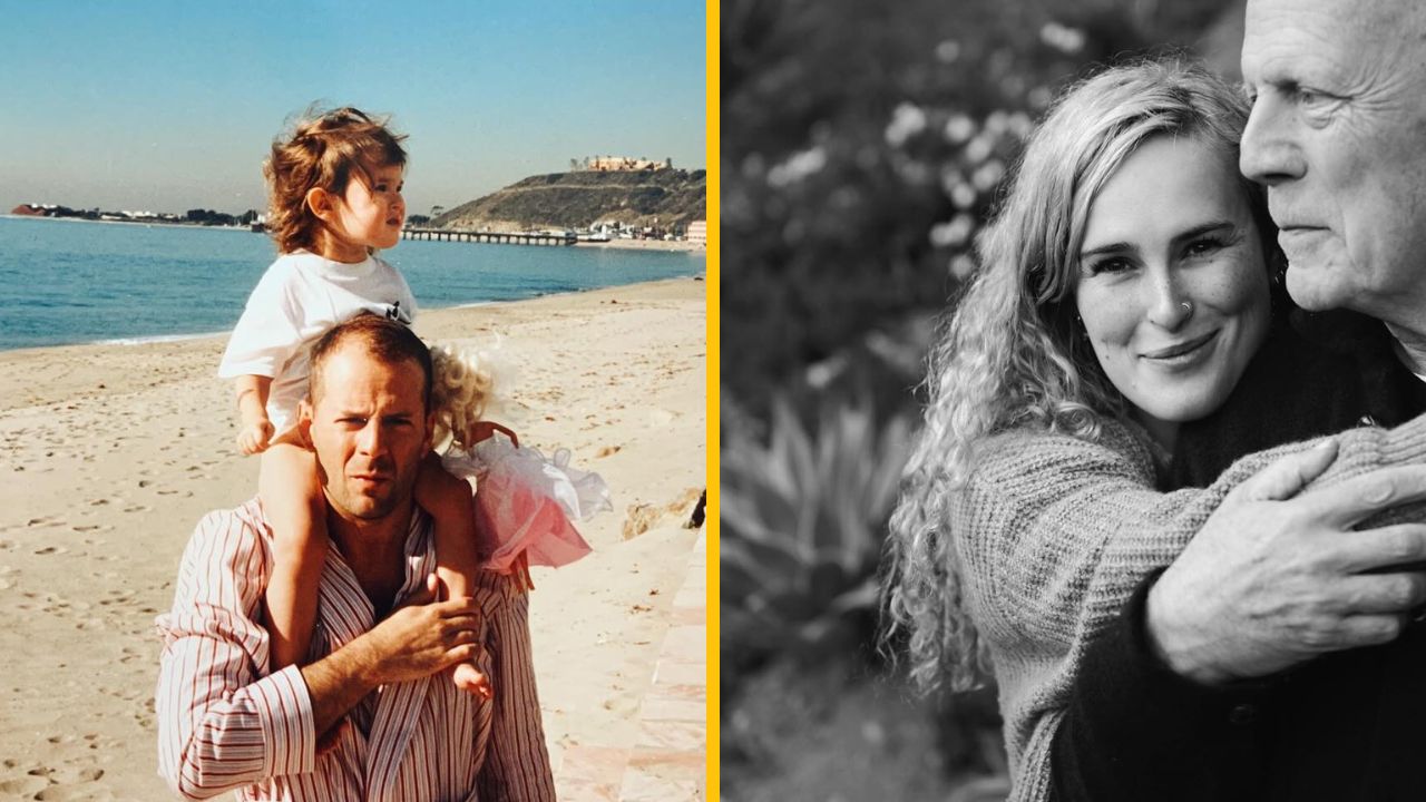 Dcéra Brucea Willisa uverejnila na Deň otcov fotky a dojímavý odkaz na Instagrame