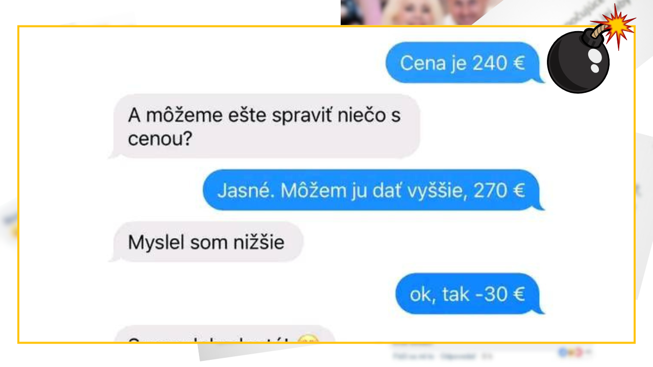 Bomby zo sociálnych sietí #1194 – keď matematika ani vyjednávacie zručnosti nie sú tvoja silná stránka