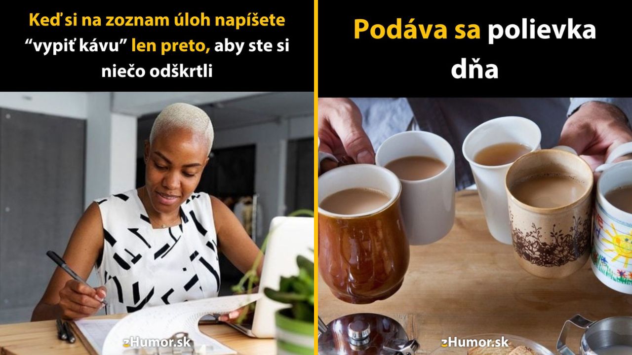 Milujete kávu? Potom vám týchto 10 meme prehovorí z duše – 2. časť