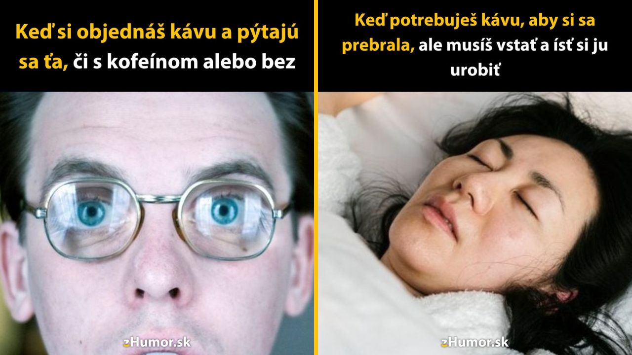 Milujete kávu? Potom vám týchto 10 meme prehovorí z duše