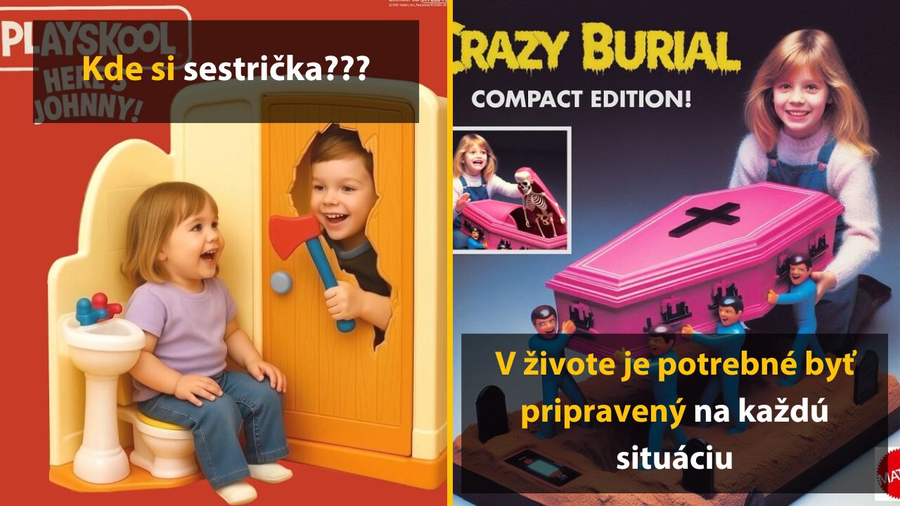 10 divných dizajnových hračiek, ktoré vás budú desiť ešte v dospelosti