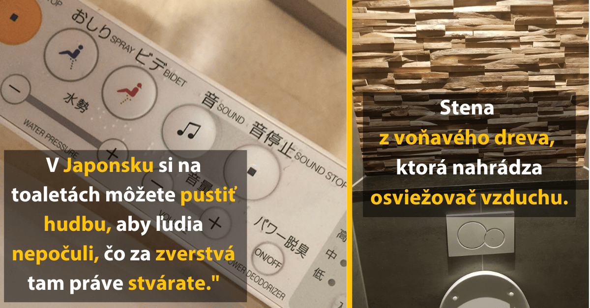 15 geniálnych verejných toaliet, ktoré predbehli dobu