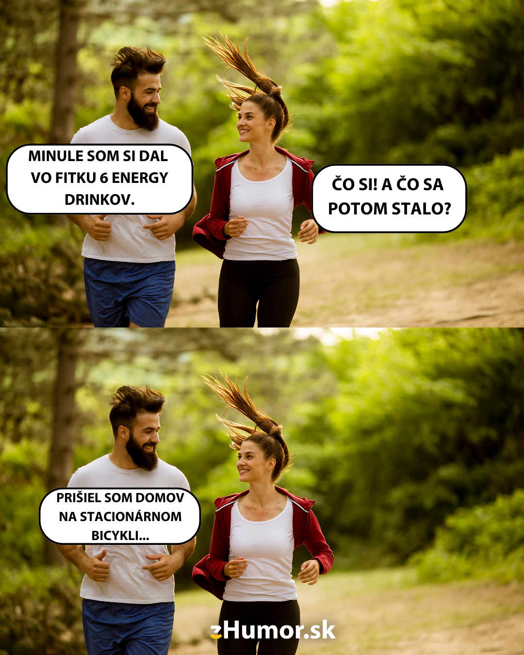 Energeťáky vo fitku