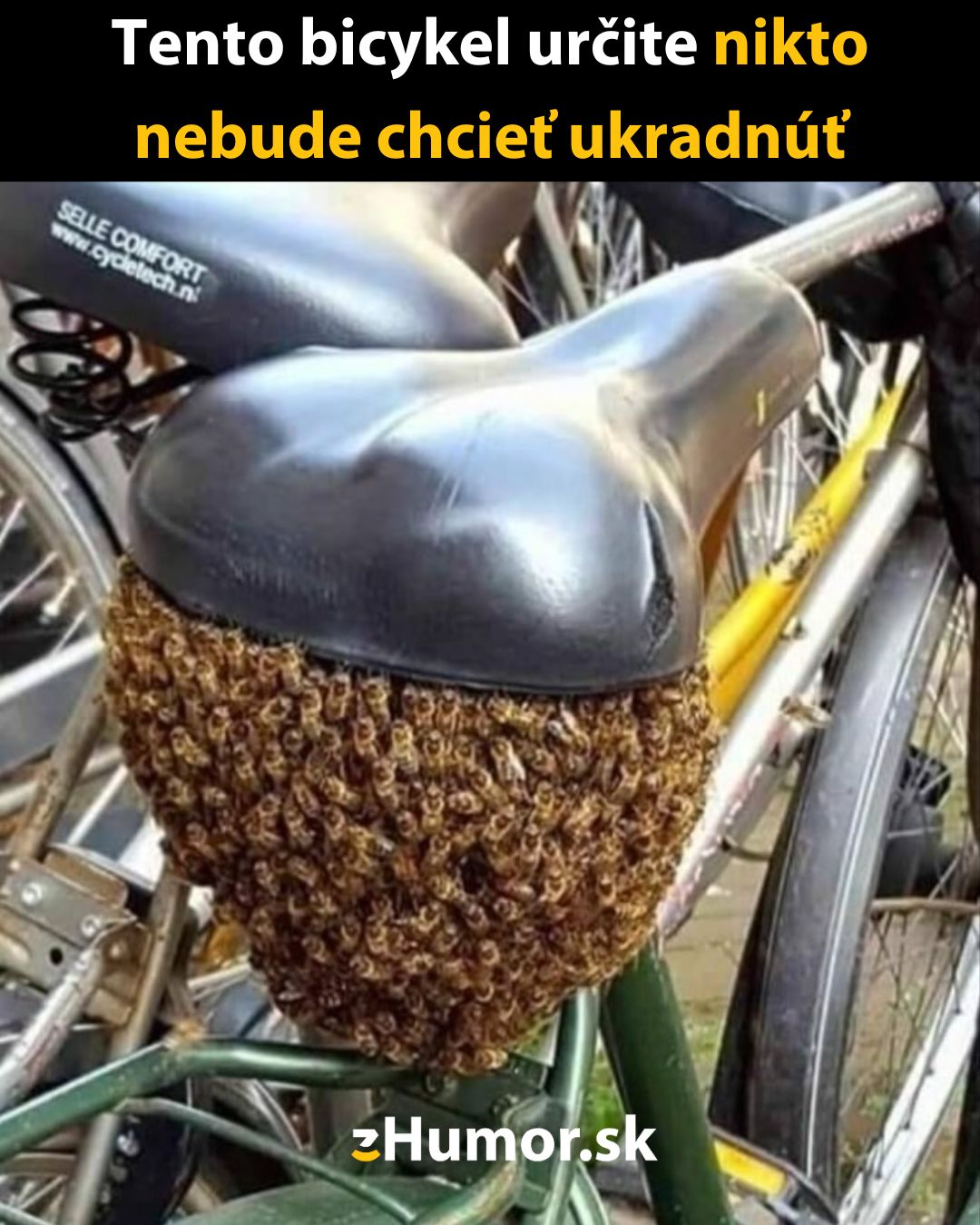 Bicykel, ktorý nikto nechce ani ukradnúť