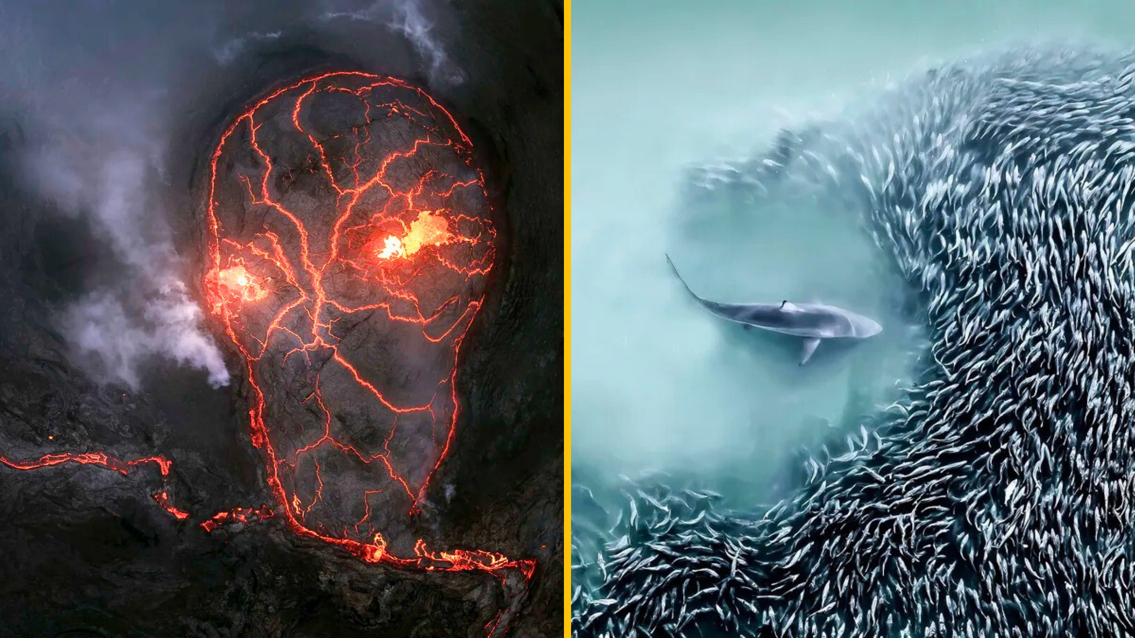 Najlepšie fotografie z dronu: Víťazi súťaže Letecký fotograf roka 2025