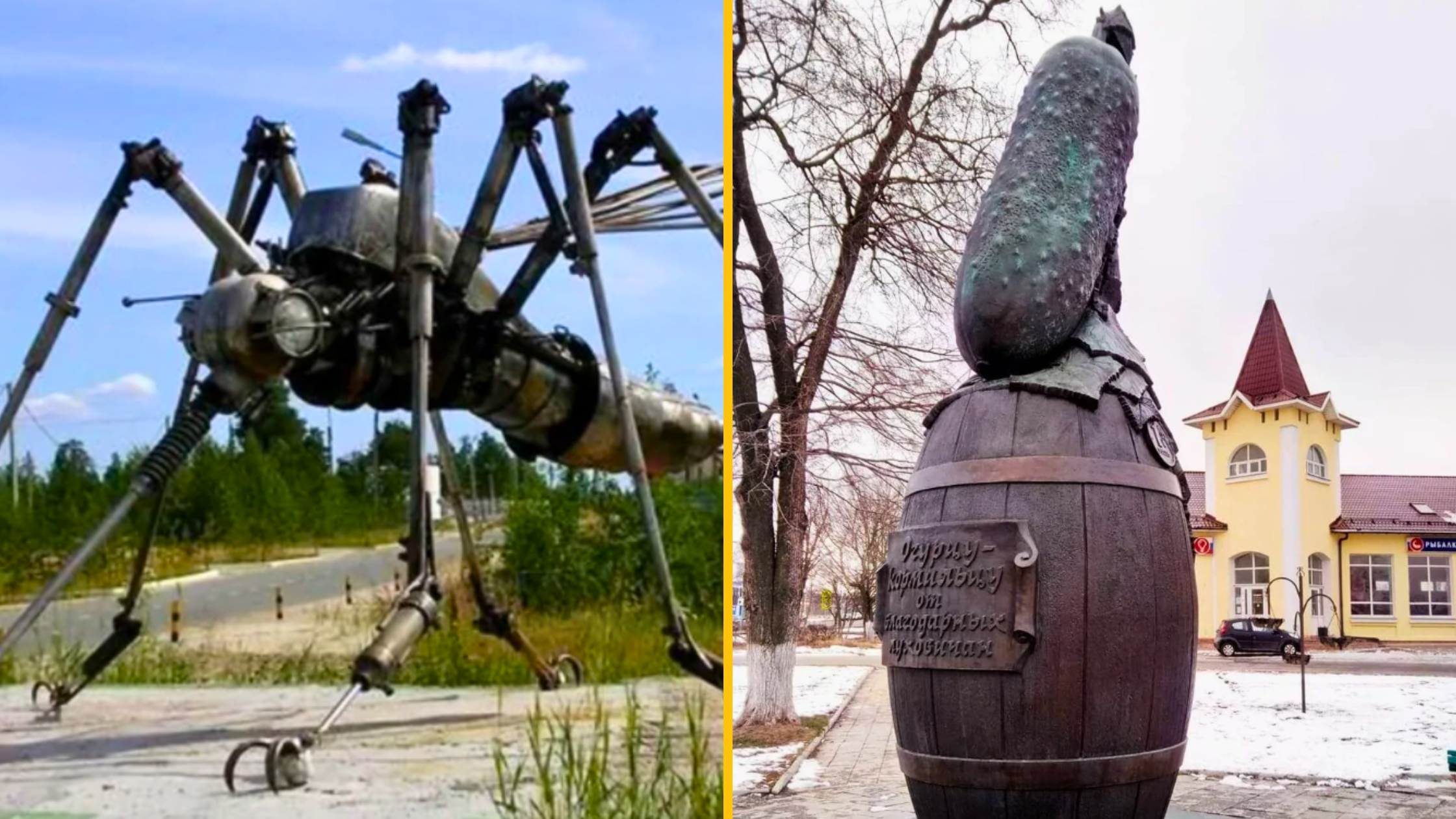 12 najbizarnejších pamätníkov v Rusku