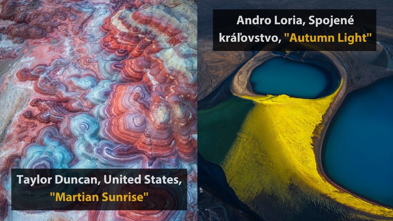 6 víťazných fotografií z podujatia The Aerial Photographer z roku 2025, 3.časť