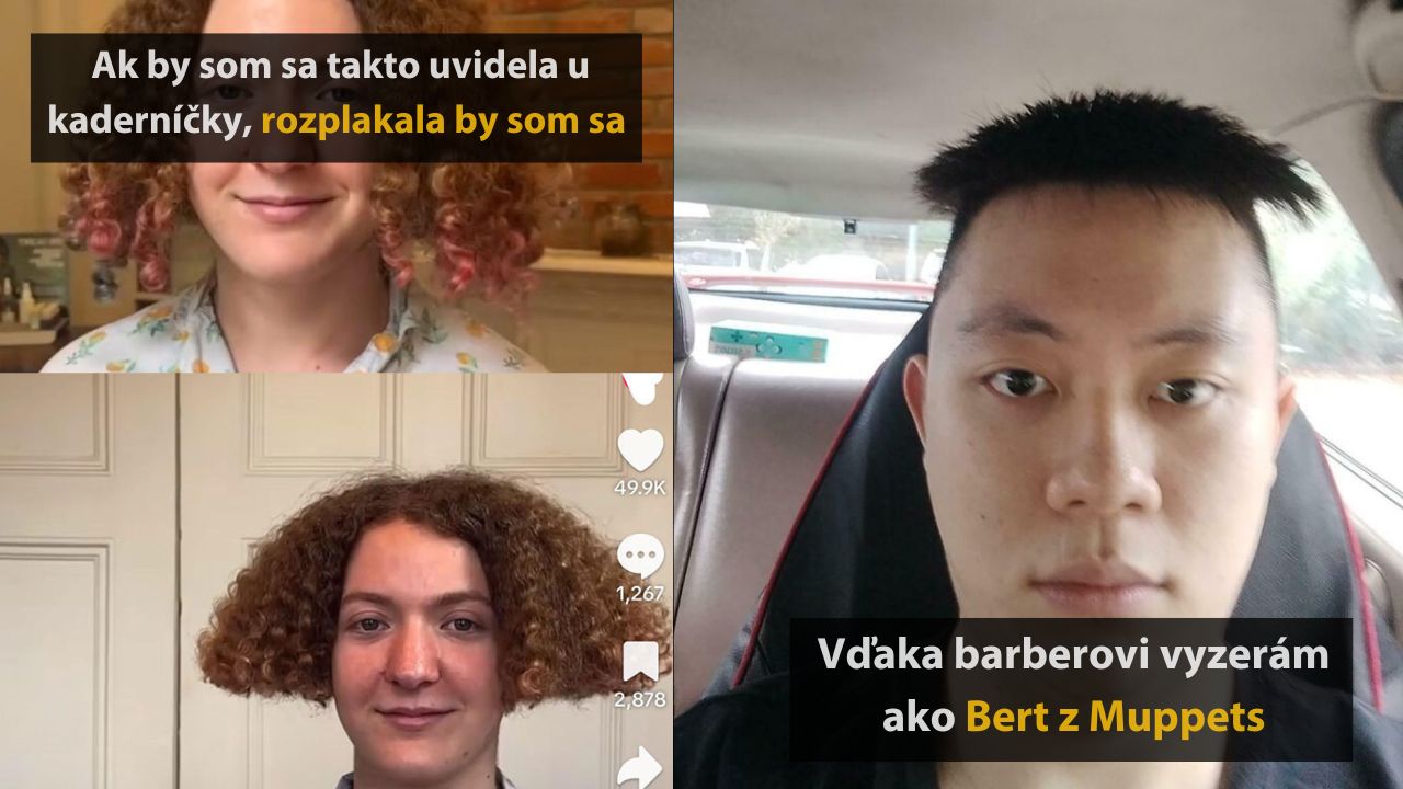 10 komických účesov, pri ktorých neviete, či sa máte smiať alebo plakať. 1.časť