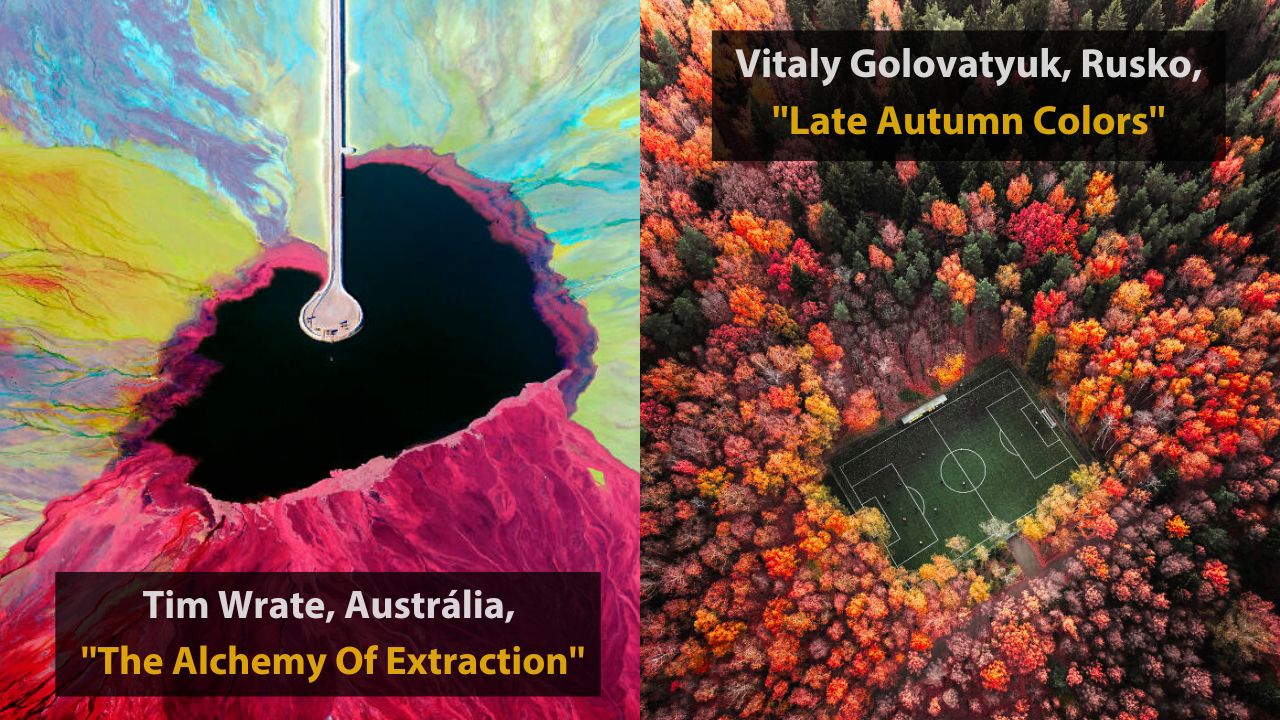 6 víťazných fotografií z podujatia The Aerial Photographer z roku 2025, 5.časť