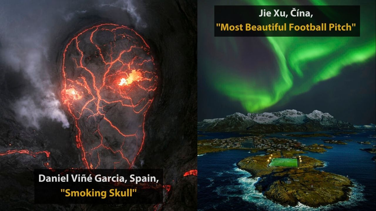 6 víťazných fotografií z podujatia The Aerial Photographer z roku 2025, 1.časť