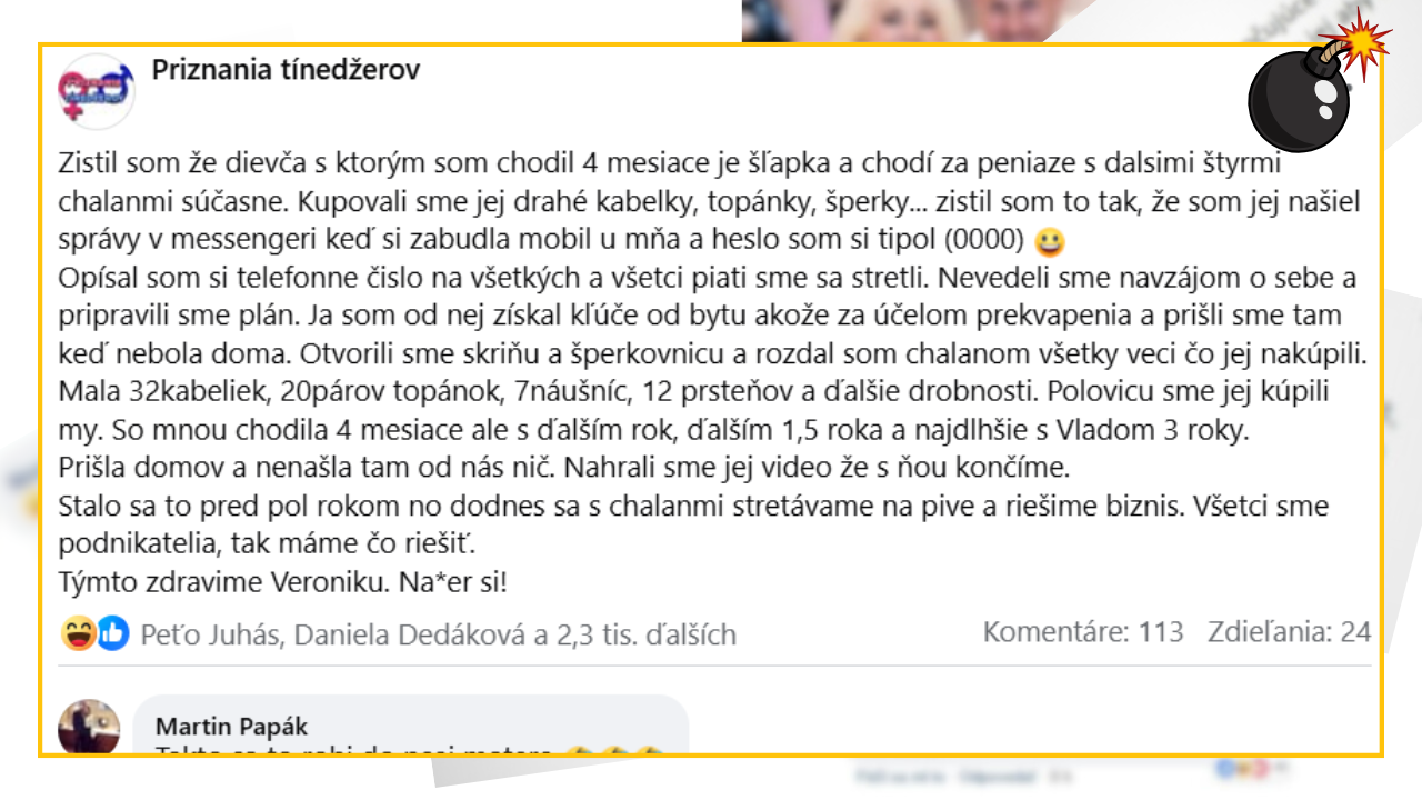 Bomby zo sociálnych sietí #1206 – mala 4 chlapov naraz a každý ju rozmaznával, keď to zistili urobili pre ňu prekvapenie