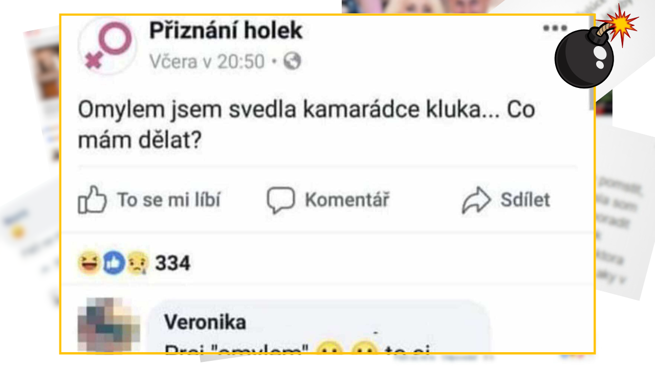 Bomby zo sociálnych sietí #1208 – omylom zviedla kamarátke frajera, teraz prosí o rady, čo má robiť