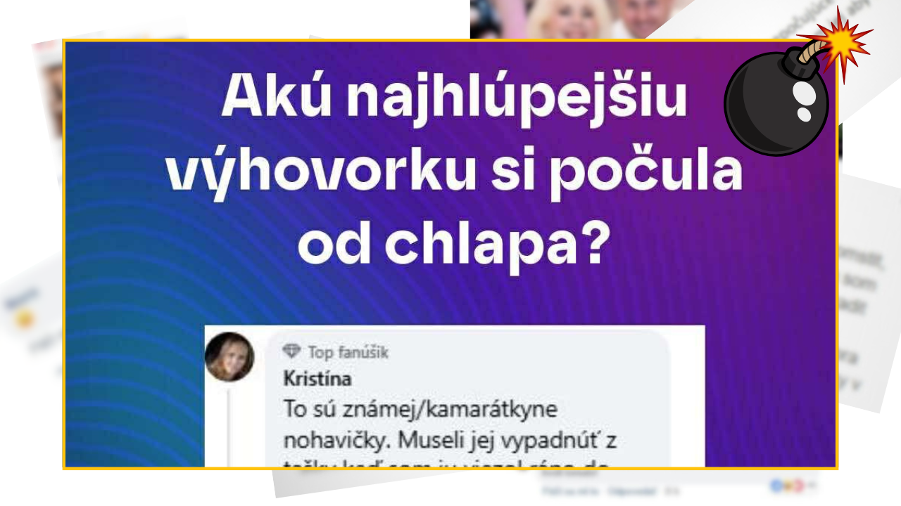 Bomby zo sociálnych sietí #1213 – hlúpejšia výhovorka od neverného chlapa s nohavičkami v aute snáď ani neexistuje