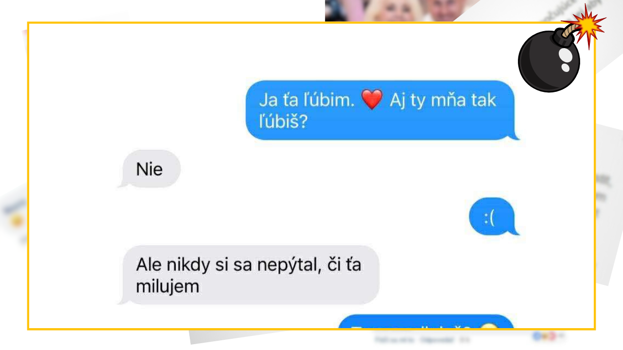 Bomby zo sociálnych sietí #1217 – vyznanie lásky, ktoré nebolo opätované