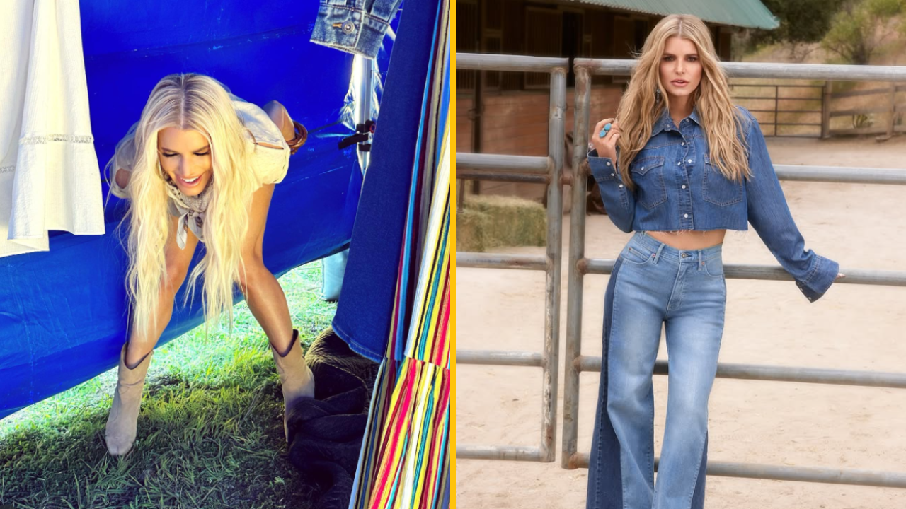 Pozrite sa, ako si Jessica Simpson počas priameho prenosu počúrala nohavice