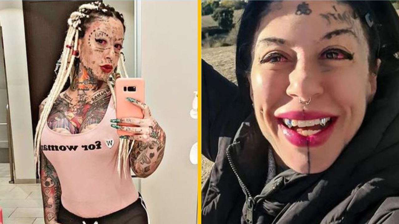 Najpotetovanejšia žena Španielska prezradila dôvod, prečo si z tváre dala odstrániť väčšinu tetovaní