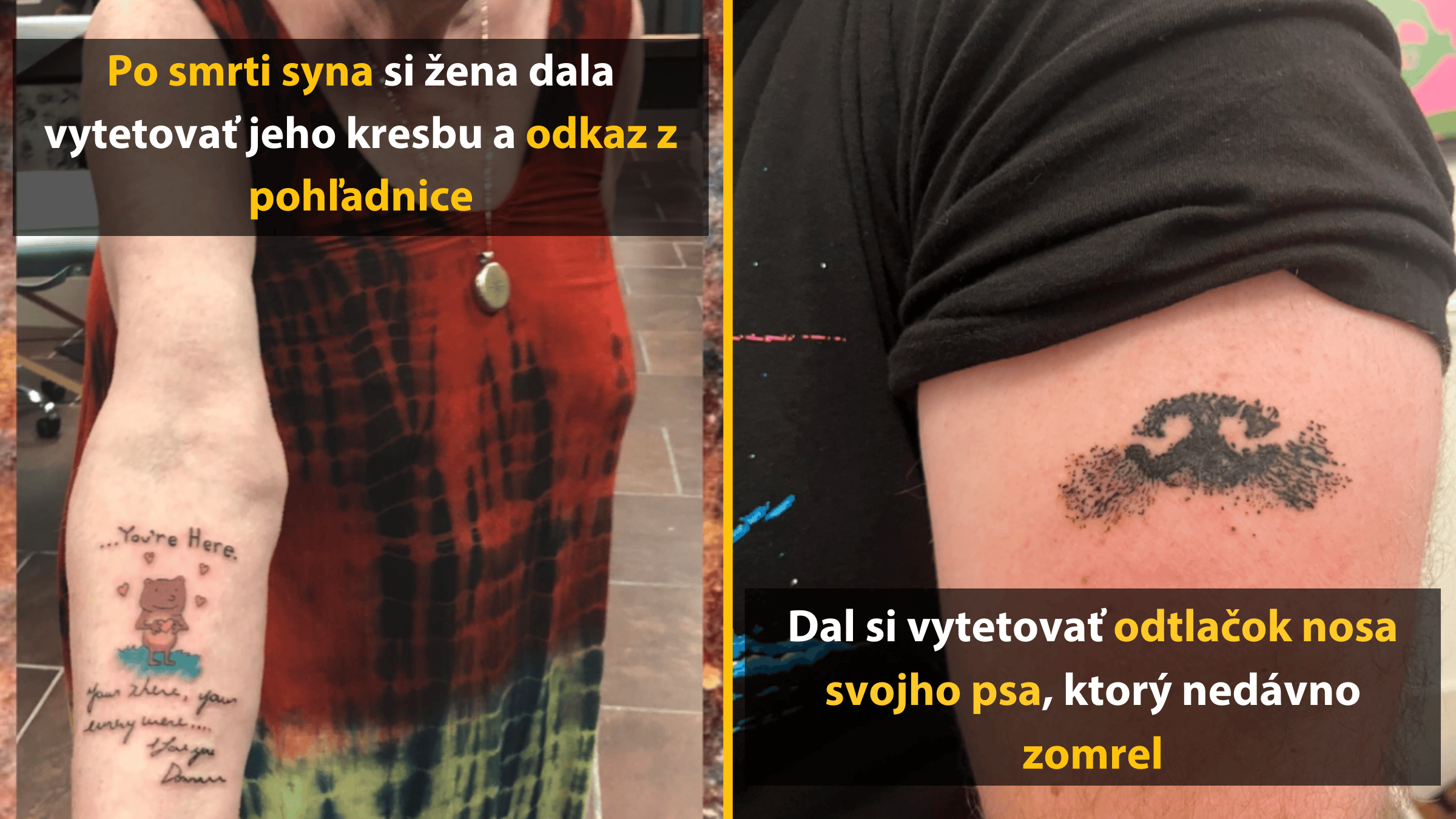 10 tetovaní, ktoré hovoria viac než tisíc slov