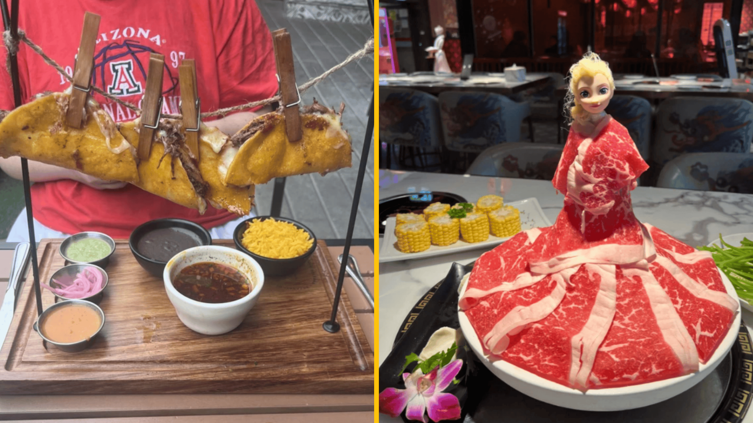 10 bláznivých nápadov na servírovanie jedla v reštaurácii – 1. časť