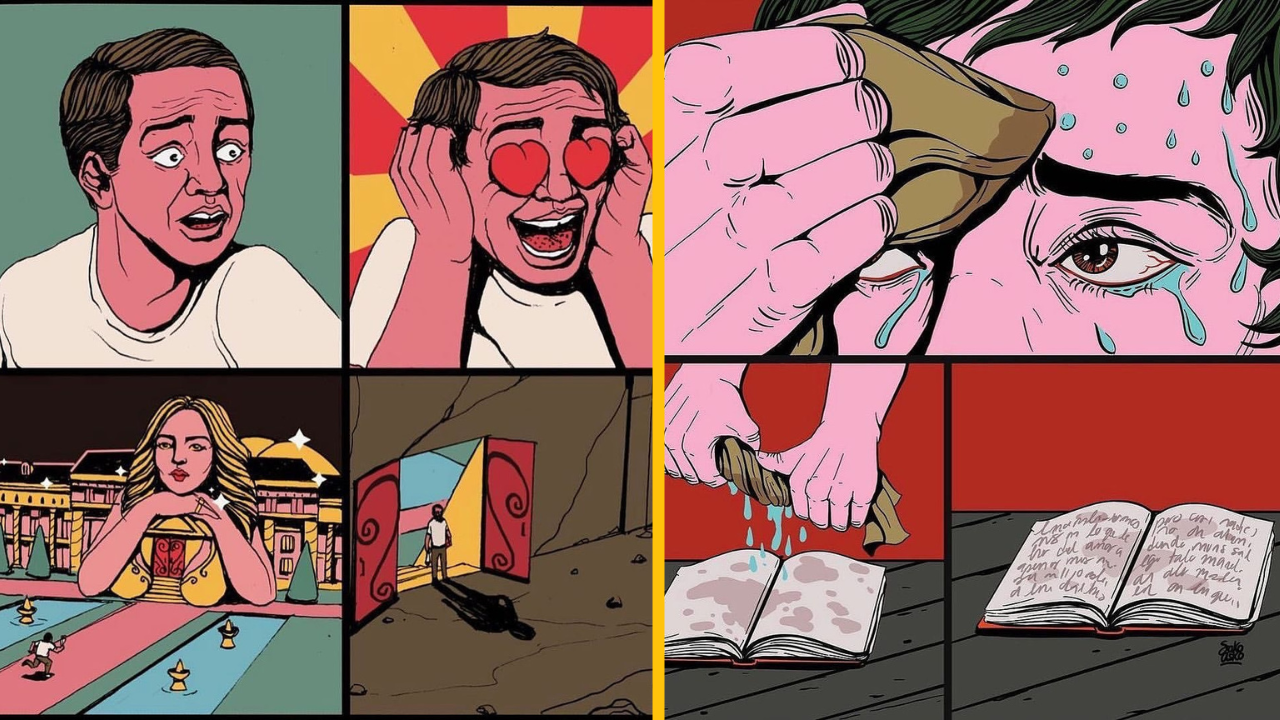 9 veľmi hlbokých psychologických ilustrácií, ktoré sa dotknú vášho vnútra (2. časť)