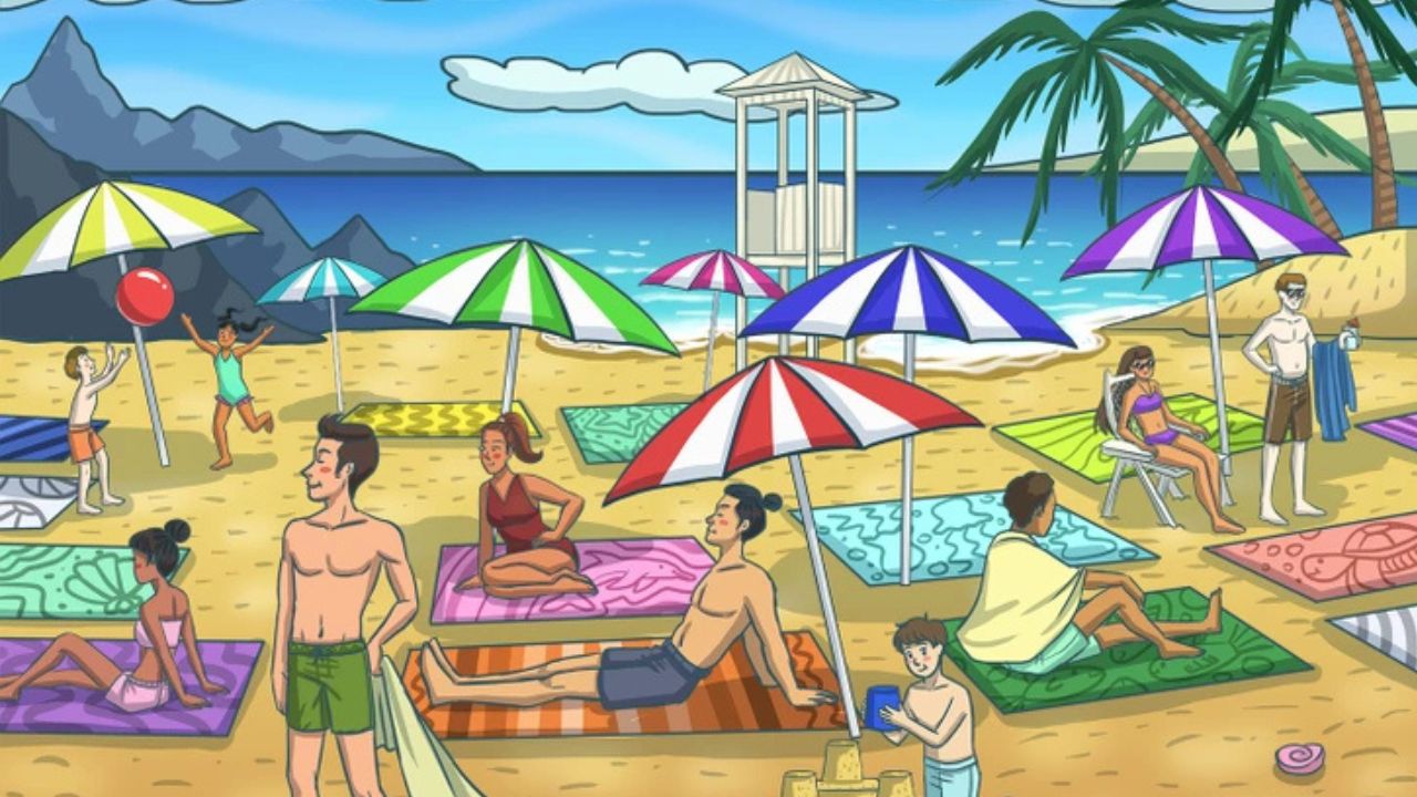 Myslíte si, že vám nič neujde? Tak nájdite, kde na tomto obrázku sa skrýva delfín!