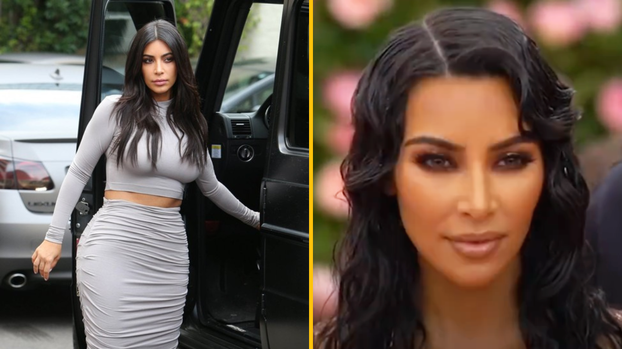 Osoba vystupuje z auta v elegantnom outfite a detailný portrét s jemným líčením.